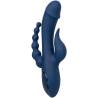 California exotics - vibrador triple orgasm azul - 3