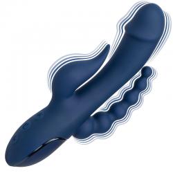 California exotics - vibrador triple orgasm azul