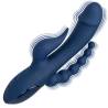 California exotics - vibrador triple orgasm azul - 7
