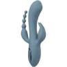 California exotics - vibrador triple éxtasis gris - 4