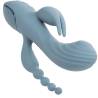 California exotics - vibrador triple éxtasis gris - 6
