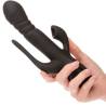 California exotics - vibrador triple euphoria negro - 1