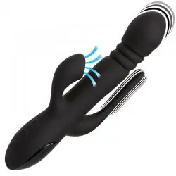 California exotics - vibrador triple euphoria negro