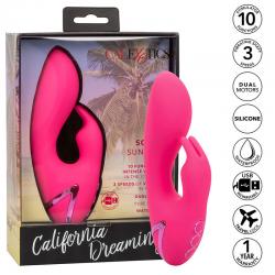 California exotics - so. cal sushine vibrator rabbit fucsia by california dreaming