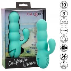 California exotics - del mar diva vibrador rabbit verde agua by california dreaming