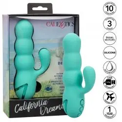 California exotics - del mar diva vibrador rabbit verde agua by california dreaming