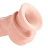 Ventosa del King Cock Plus 8 pulgadas con testículos