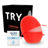 Caja negra del huevo Jamyjob TRY con el huevo y el lubricante
