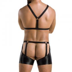 Passion - 047 set aron negro s/m