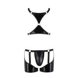 Passion - 047 set aron negro s/m