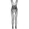 Bodystocking Passion Eco BS003 sin modelo, por detrás