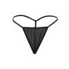 Babydoll Negro Subblime de Tul con Flores y Encaje, el tanga que incluye