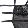 Subblime - babydoll con tirantes ajustables de encaje negro - 7