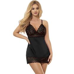 Subblime - babydoll con estampado floral pecho negro - 1