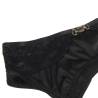 Subblime - set de 3 piezas sujetador + tanga + liga encaje negro - 7