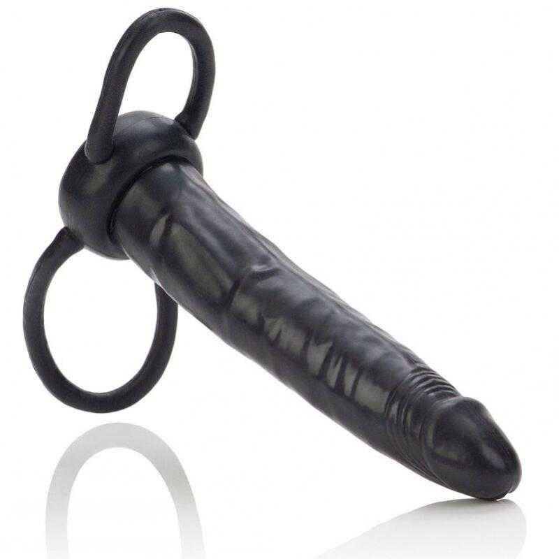 Calex accomodator arnes para doble penetracion negro Calex accomodator arnes para doble penetracion negro