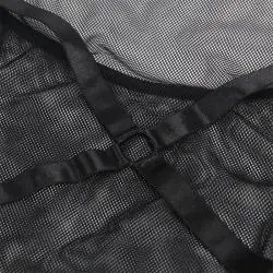 Subblime - vestido transparente cuello halter negro s/m