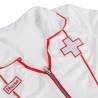 Cuello, cremallera y parche Nurse del body