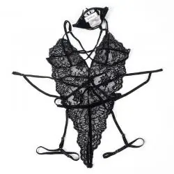 Subblime - disfraz policia body encaje negro s/m