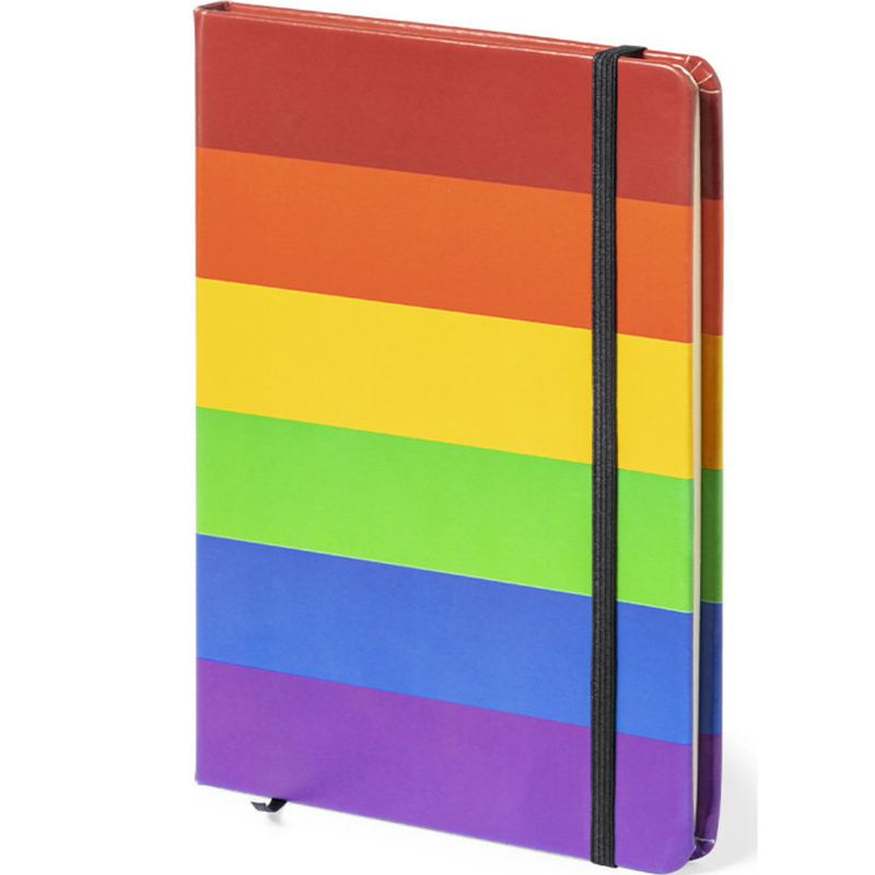 Pride - bloc de notas 15 x 21 bandera lgbt
