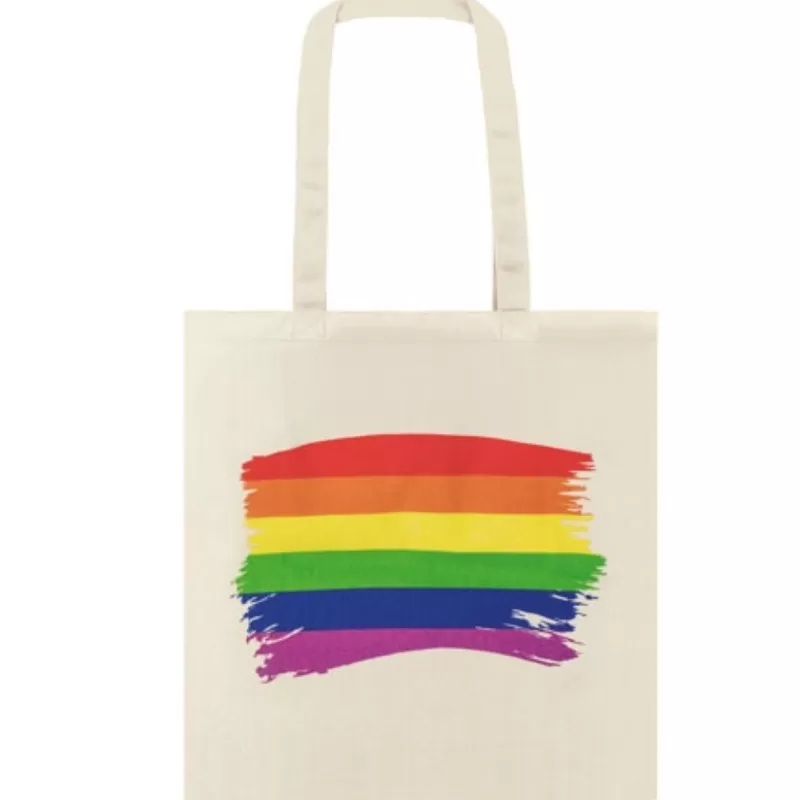 Pride - bolso algodón bandera