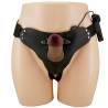 Pretty love - harness briefs starks vibración multi-velocidad dildo 17,5 cm moreno - 3
