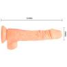 Cock dildo realistico con vibracion - 3