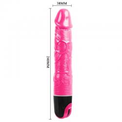 Baile - vibrador multivelocidad rosa
