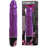 Vibrador multivelocidad de Baile lila, junto a su caja