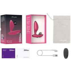 Contenido de la caja del Ditto+ rosa