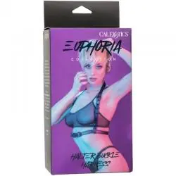 California exotics - euphoria arnés hatler con hebilla negro