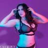 California exotics - euphoria arnés hatler con hebilla talla grande negro - 1