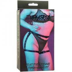 California exotics - euphoria arnés de muslo equitación talla grande