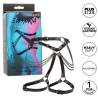 Arnés de muslo Euphoria con cadenas talla grande, caja junto al arnés