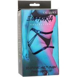 California exotics - euphoria arnés de muslo cadena talla grande