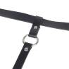 Subblime - arnés de pierna cadena cuero negro talla única - 5