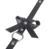 Subblime - arnés de pierna cadena cuero negro talla única - 6