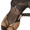 Subblime - arnés de cuerpo cuero negro talla única - 2