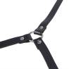 Subblime - arnés de cuerpo cuero negro talla única - 6