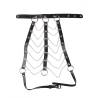 Subblime - arnés de pecho cadenas cuero negro talla única - 4