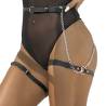 Subblime - arnés forma cinturon cuero negro talla única - 2
