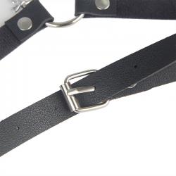 Subblime - arnés forma cinturon cuero negro talla única