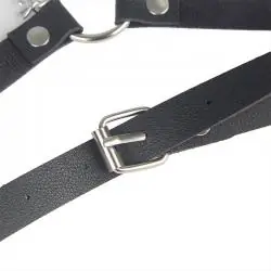 Subblime - arnés forma cinturon cuero negro talla única