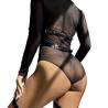 Subblime - arnés cuerpo entero con hebillas cuero negro talla única - 3