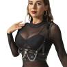 Subblime - arnés forma corset detalle cadenas talla única - 2