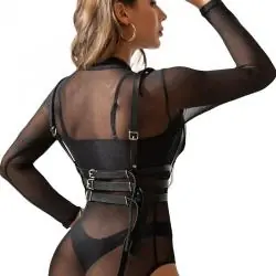 Subblime - arnés forma corset detalle cadenas talla única