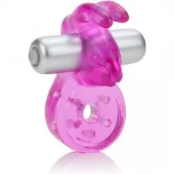 Calex micro vibe arouser bunny anillo vibrador rosa