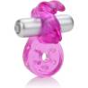 Micro Vibe Arouser Bunny rosa con la bala plateada