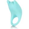 Silicone Rechargeable Dual Exciter Enhancer en color turquesa