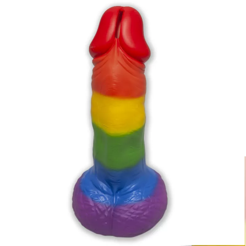 Pride - hucha bandera lgbt /es/pt/en/fr/it/